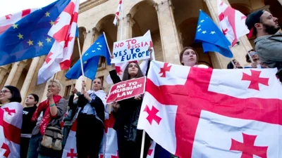 Блинкен: США приостанавливают финансовую помощь Грузии