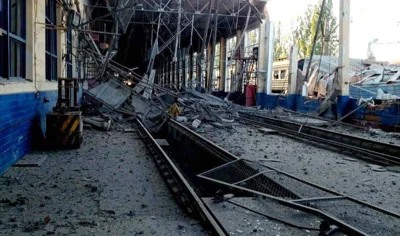 Росіяни вночі обстріляли залізничну інфраструктуру на Полтавщині: є пошкодження