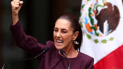 Sheinbaum takes office as Mexico's first woman president