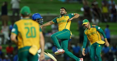 T20 World Cup 2024 | South Africa banish semifinal jinx with 9-wicket win over Afghanistan to enter final