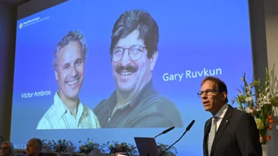 Nobel prize for medicine goes to US scientists Ambros and Ruvkun