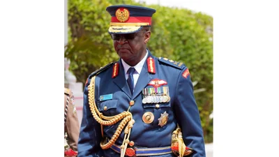 Kenya-Military-Chief-Dies