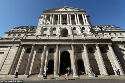 The latest data is expected to add pressure onto Bank of England rate-setters to cut interest rates, which had been hiked in recent years to bring inflation down to the 2 per cent target