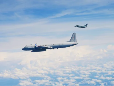 NATO Jets Intercept Russian Il-20M Spy Plane