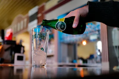 What causes the contaminations that led Nestlé to filter its Perrier water?
