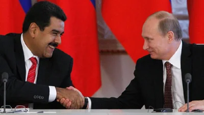 Путин поздравил Мадуро с переизбранием на пост президента Венесуэлы
