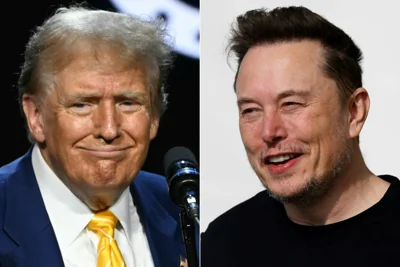 Donald Trump and Elon Musk were supposed to speak for an interview on X spaces Monday evening.