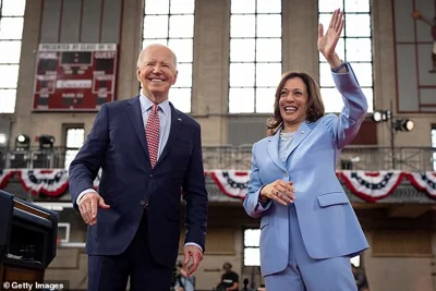 Cardi B, Charli XCX, Cher, Barbra Streisand  and Demi Lovato were among a number of stars thanking Joe Biden for his service and throwing their support behind Vice President Kamala Harris as the Democratic party 's candidate for president
