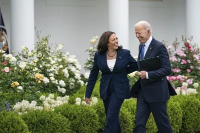 Joe Biden and Kamala Harris 