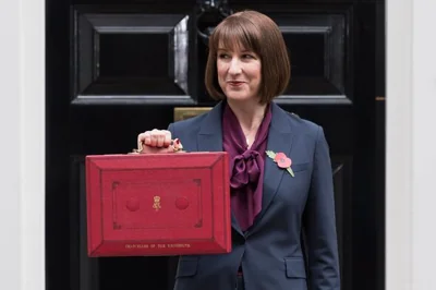 Chancellor Rachel Reeves Delivers the Autumn Budget in London