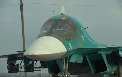 У Росії зазнав аварії бомбардувальник Су-34