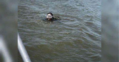 Сховати кінці у воду не вдалося: чоловік намагався дістатися Румунії на підводному скутері