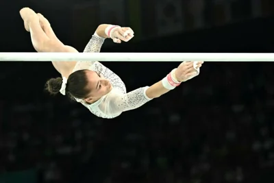 Algerian teen, Yulo steal gymnastics show as Biles takes day off
