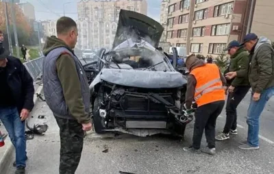 У Севастополі підірвали автомобіль капітана першого рангу Чорноморського флоту РФ. Той не вижив