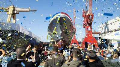 Ukrainian Hetman Ivan Vyhovskyi corvette launched in Istanbul