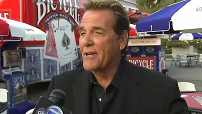 Retired game show host James Woolery appears at a 2010 event in Universal City, Calif.