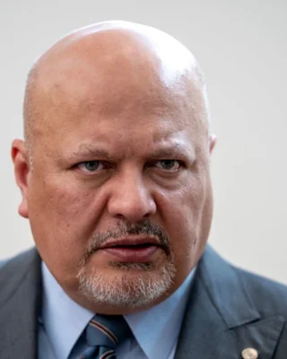 Karim Khan, chief prosecutor of the international criminal court.