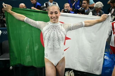 Kaylia Nemour wins Algeria’s first gymnastics gold at Paris Olympics 2024