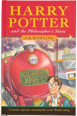 First edition cover of Harry Potter and the Philosopher's Stone