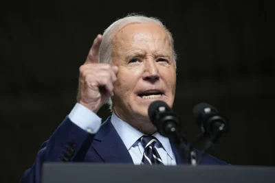 Joe Biden Speaking in Wisconsin 