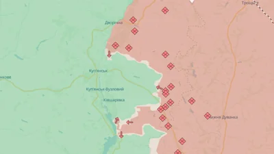 Ситуация на Купянском направлении по состоянию на 13 ноября