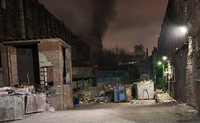 СК начал проверку из-за пожара в здании Электрозавода в Москве