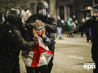 "Грузинская мечта": Большинство иностранцев, задержанных на протестах в Тбилиси, – россияне