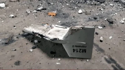 В Соломенском районе столицы зафиксировали падение обломков вражеского дрона – КГВА