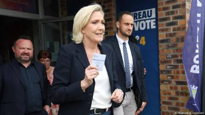 Правые популисты выиграли 1-й тур выборов во Франции
