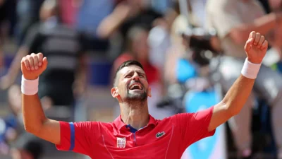 Olympics 2024: Novak Djokovic holds off Carlos Alcaraz to finally land Olympic gold