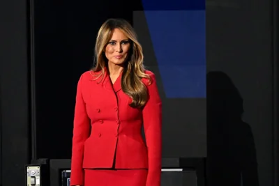 Former first lady Melania Trump arrives 