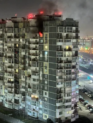 🛫 🔥 В Краснодаре — попадание в дом и возгорание