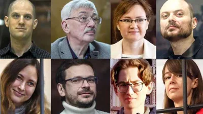 Russia Frees Political Prisoners, Journalists in Landmark Exchange With West
