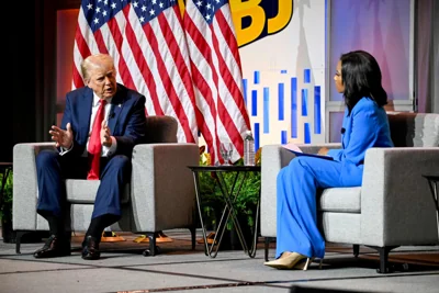 Trump questions whether Harris is 'Black' at conference of Black journalists