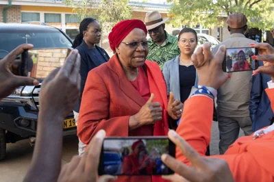 Namibia elects first female president in historic vote