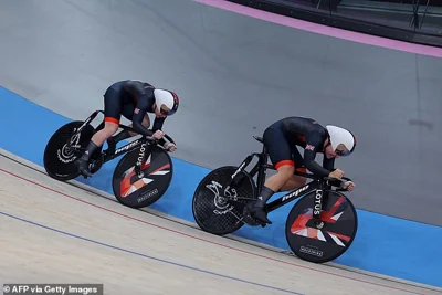 Team GB clocked a time of 45.186 seconds to beat New Zealand by five tenths of a second