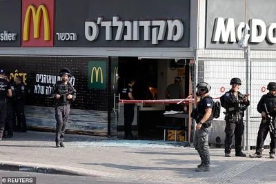 The shooter had allegedly gone from store-to-store near Beersheba's central bus station, targeting a McDonald's and a nearby coffeeshop before authorities arrived