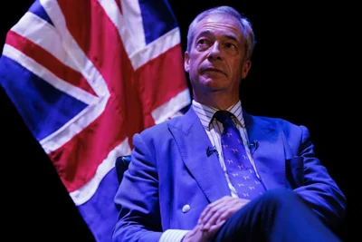 Reform UK Holds 'Meet Nigel Farage' Event For Clacton Locals