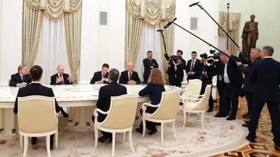 Ушаков: Путин и Уиткофф обсудили в Кремле вопрос вступления Украины в НАТО