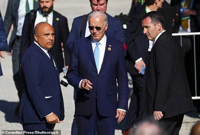 President Joe Biden avoided questions from reporters amid the tense developments during his trip to South America