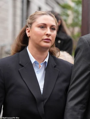 Nikita Ni Laimhin, who is also known as Nikita Hand, leaving the High Court in Dublin on November 19