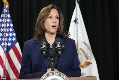 Vice President Kamala Harris delivered an address on the death of Sinwar during a campaign stop in Milwaukee, Wisconsin