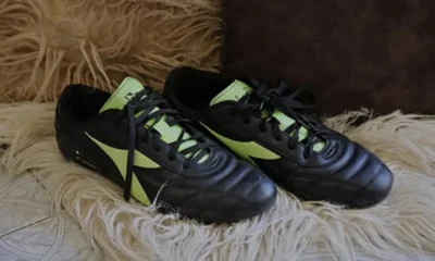 Morad’s football boots