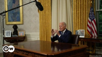 EMBARGO profile: Joe Biden: The man of the middle steps down