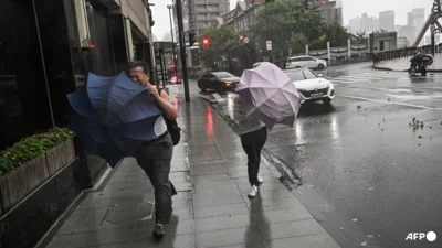 Typhoon Bebinca lands in Shanghai, strongest storm to hit city since 1949