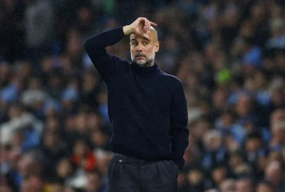 Pep Guardiola had never previously lost five games in a row as a manager