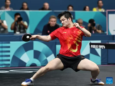 China's Fan wins table tennis men's singles title at Paris 2024