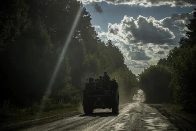 Украинская военная техника недалеко от российской границы в Сумской области, Украина, 11 августа 2024 года. Фото: Reuters