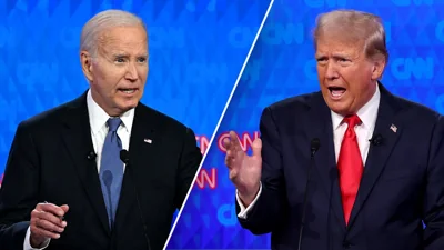 Biden and Trump debate