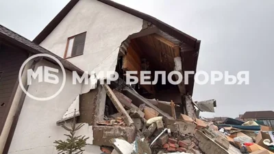 Сосед рассказал о первых минутах после атаки БПЛА на дом под Белгородом